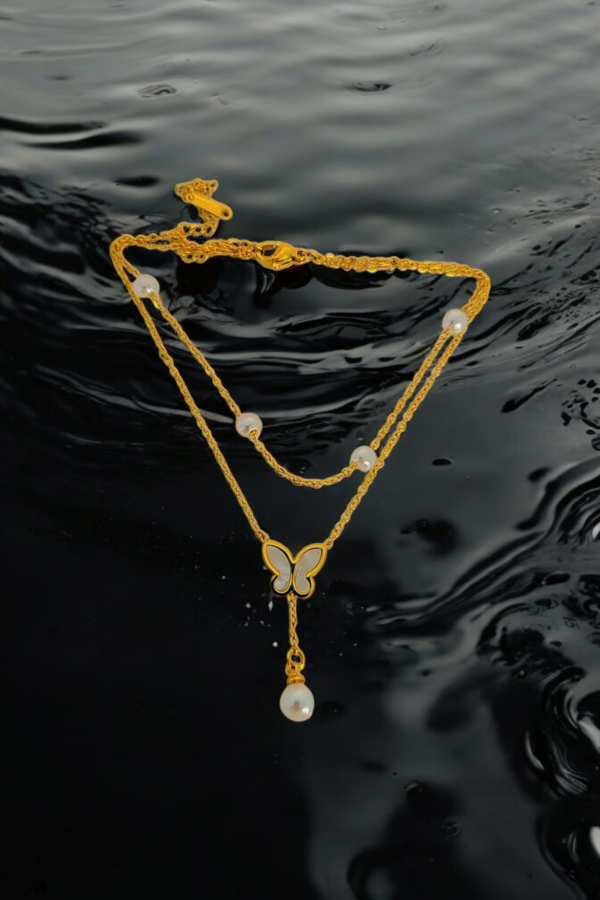Anklet Butterfly Gold