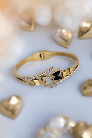 Butterfly Black White Bracelet