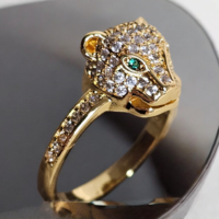 Diamond Tiger Ring