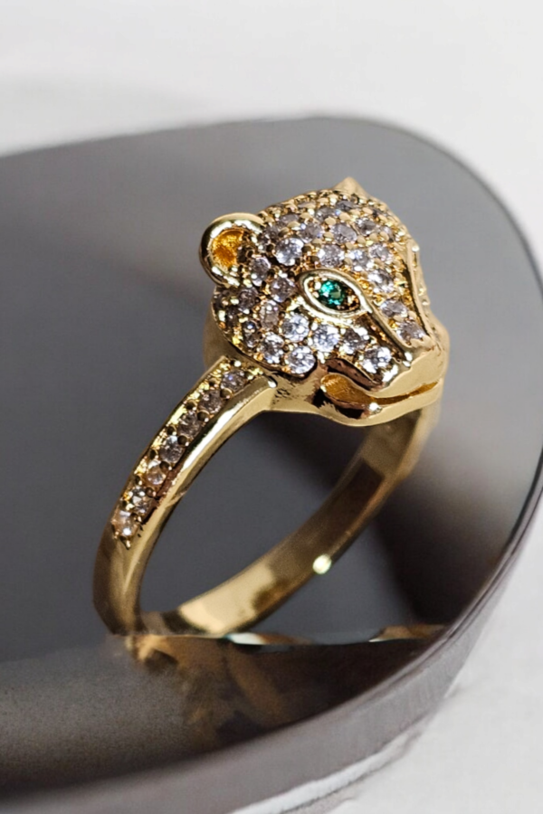 Diamond Tiger Ring