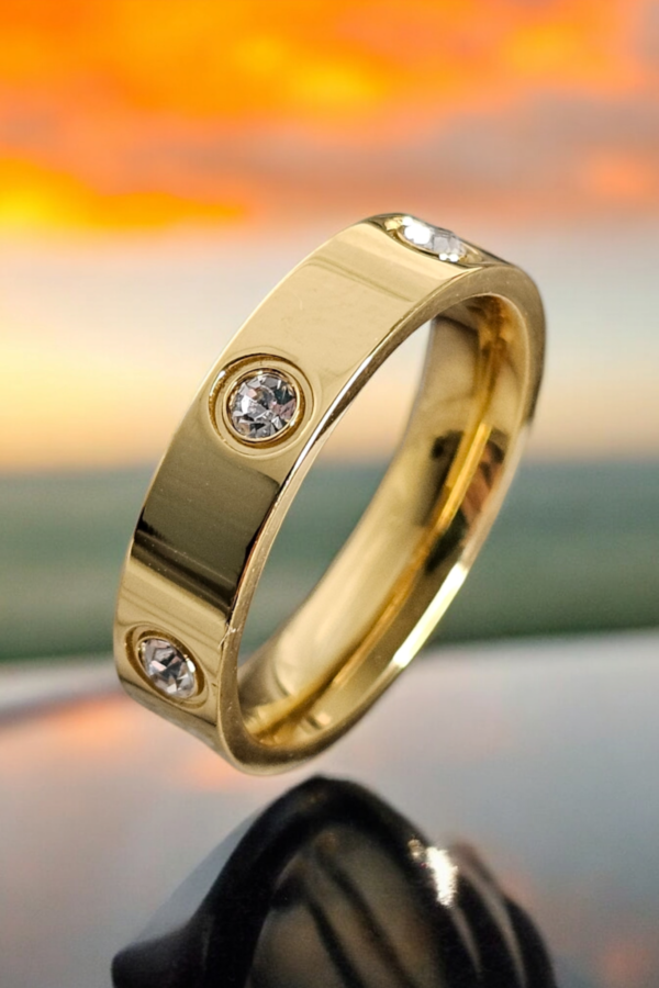 Diamond Love Ring
