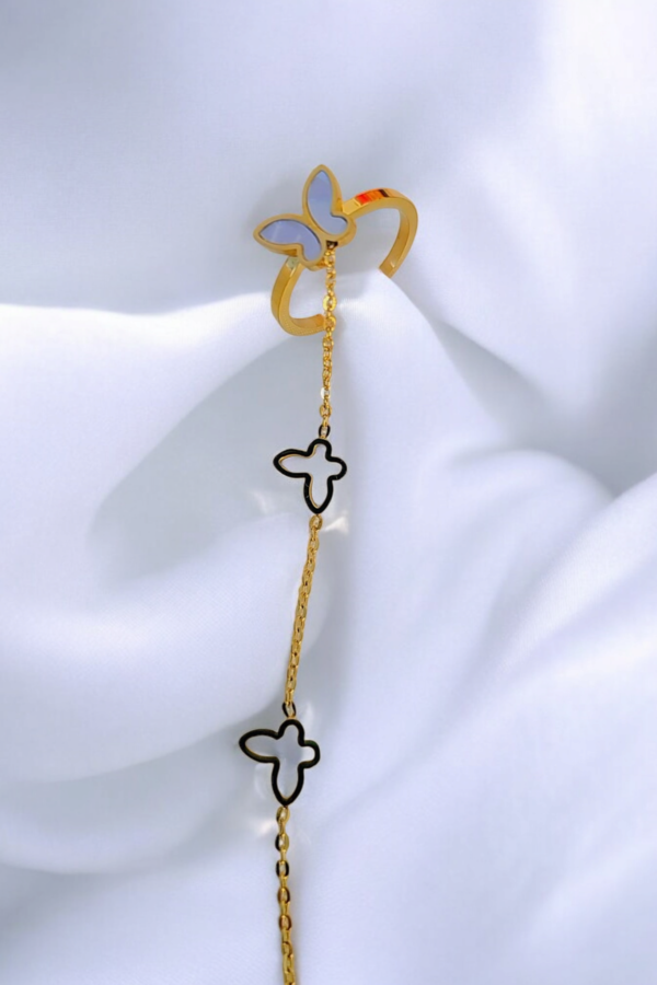 Finger Bracelet Butterfly