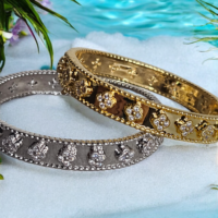 Four Leaf Clover Gold / Silver