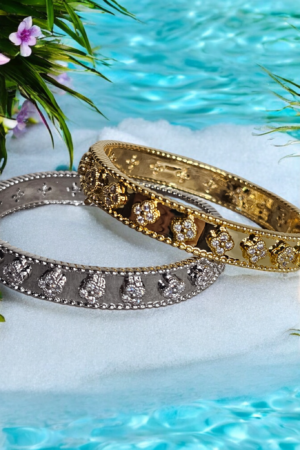 Four Leaf Clover Gold / Silver