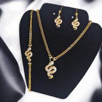 Snake Set Goldplated