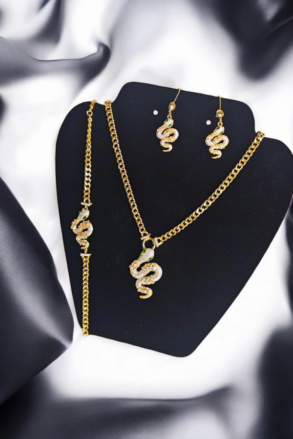 Snake Set Goldplated