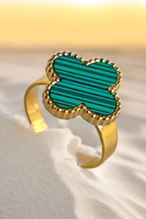 Clover Ring Stainless steel
