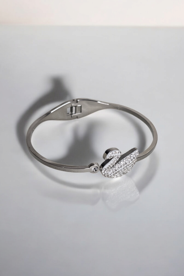 Swan Red/Silver Bracelet
