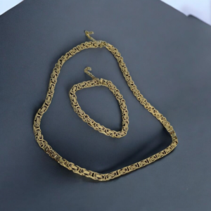 Gold set Chain & Bracelet