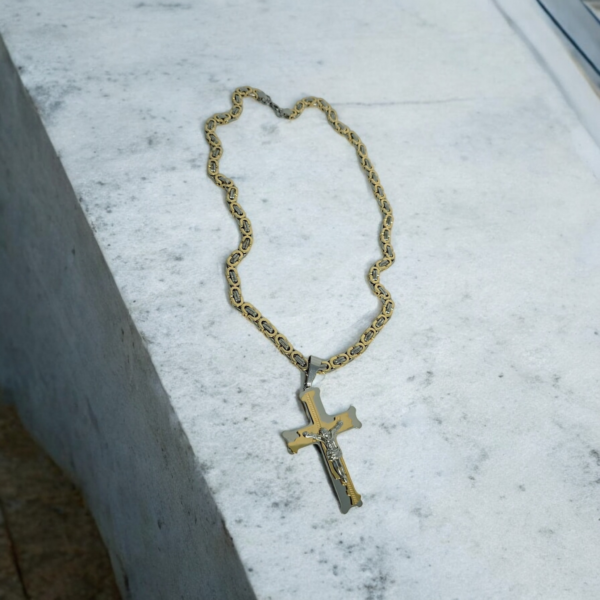 Cross Chain Gold Silver II