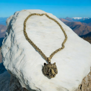 Hip Hop Tiger Head Chain